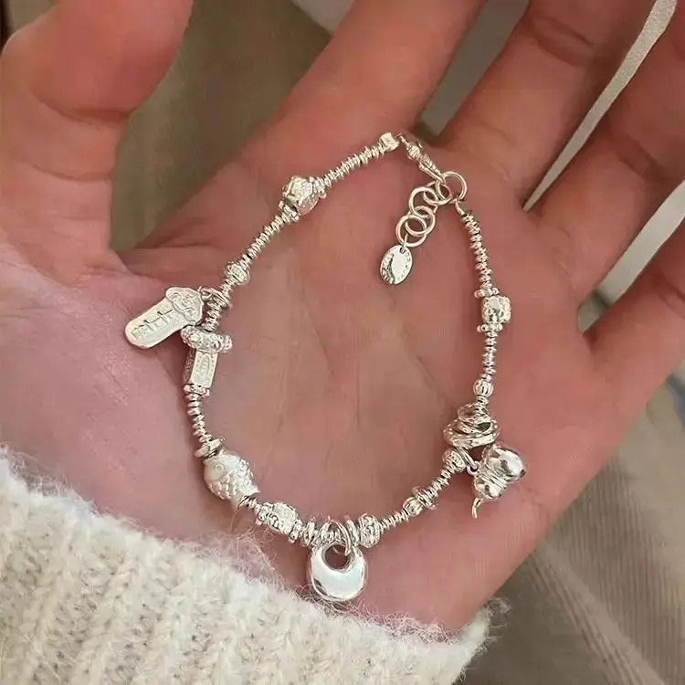 999.9银 葫芦小胖福吊坠手链简约小众