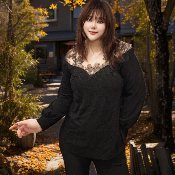 秋冬新款韩版设计性感蕾丝拼接网纱上衣