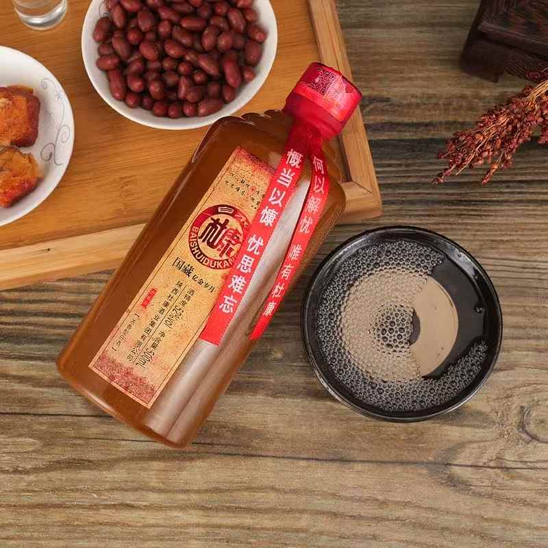 白水杜康【拍6瓶发整箱】单瓶浓香型白酒纯粮酒自饮  52度500ml*1瓶