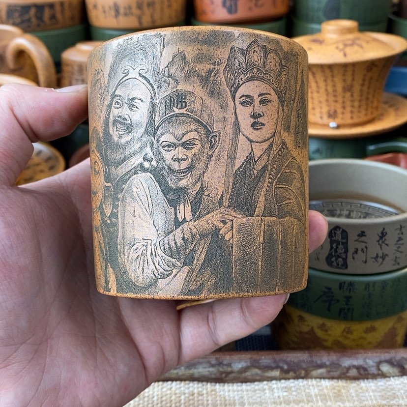 【闪购商品】紫砂杯子宜兴全手工紫砂杯