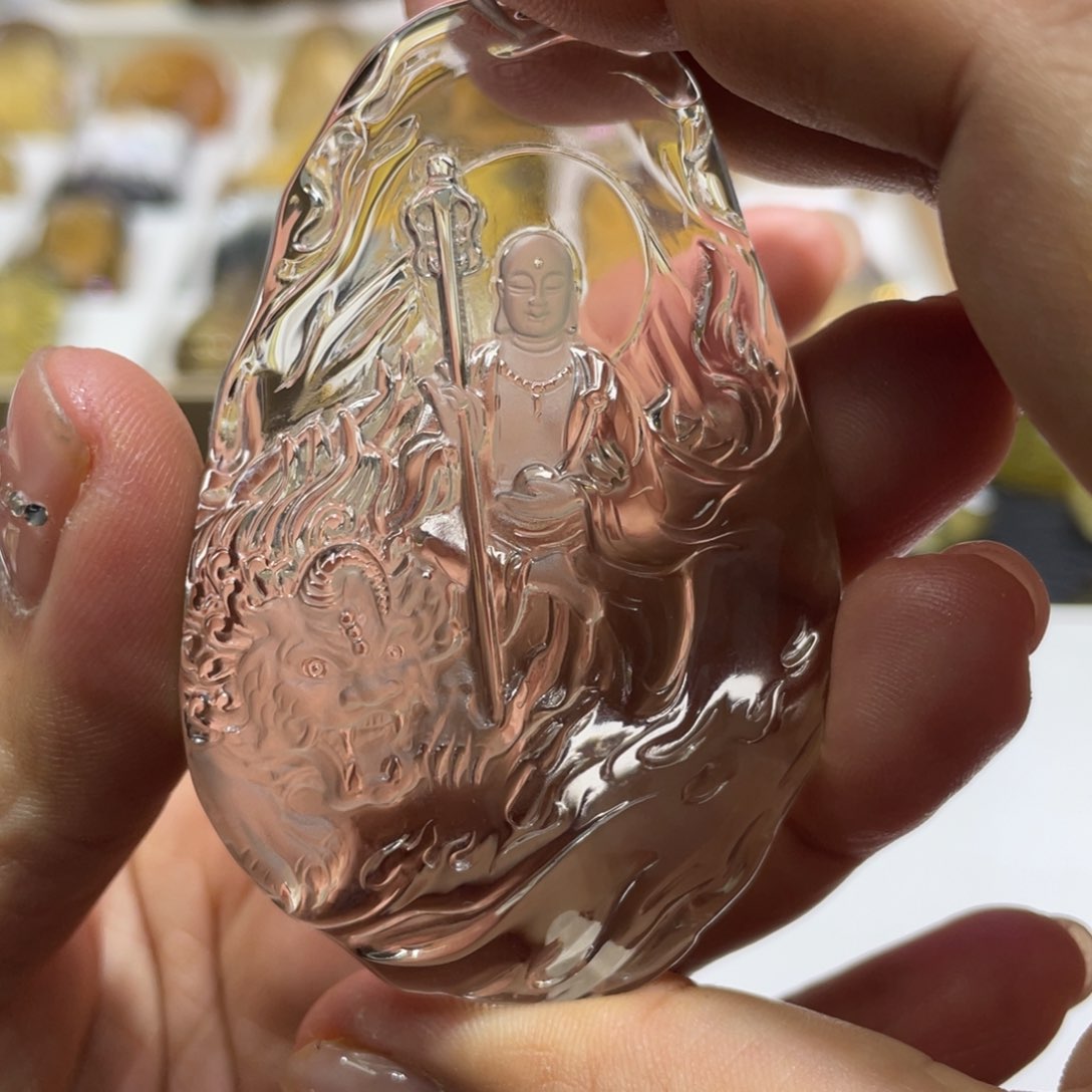 水晶颈饰未镶嵌刘*九定制