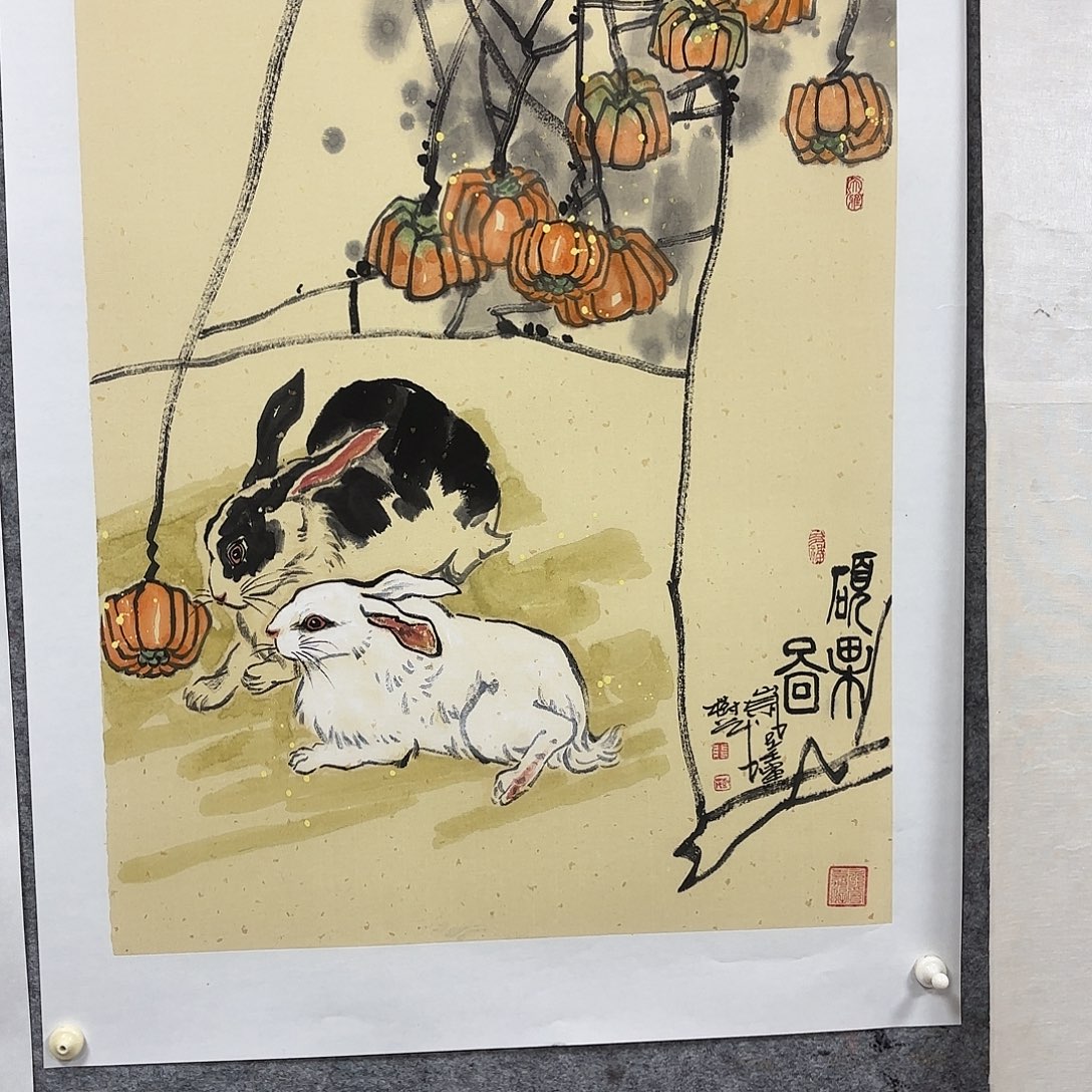 大***具国画手绘花鸟国际作品