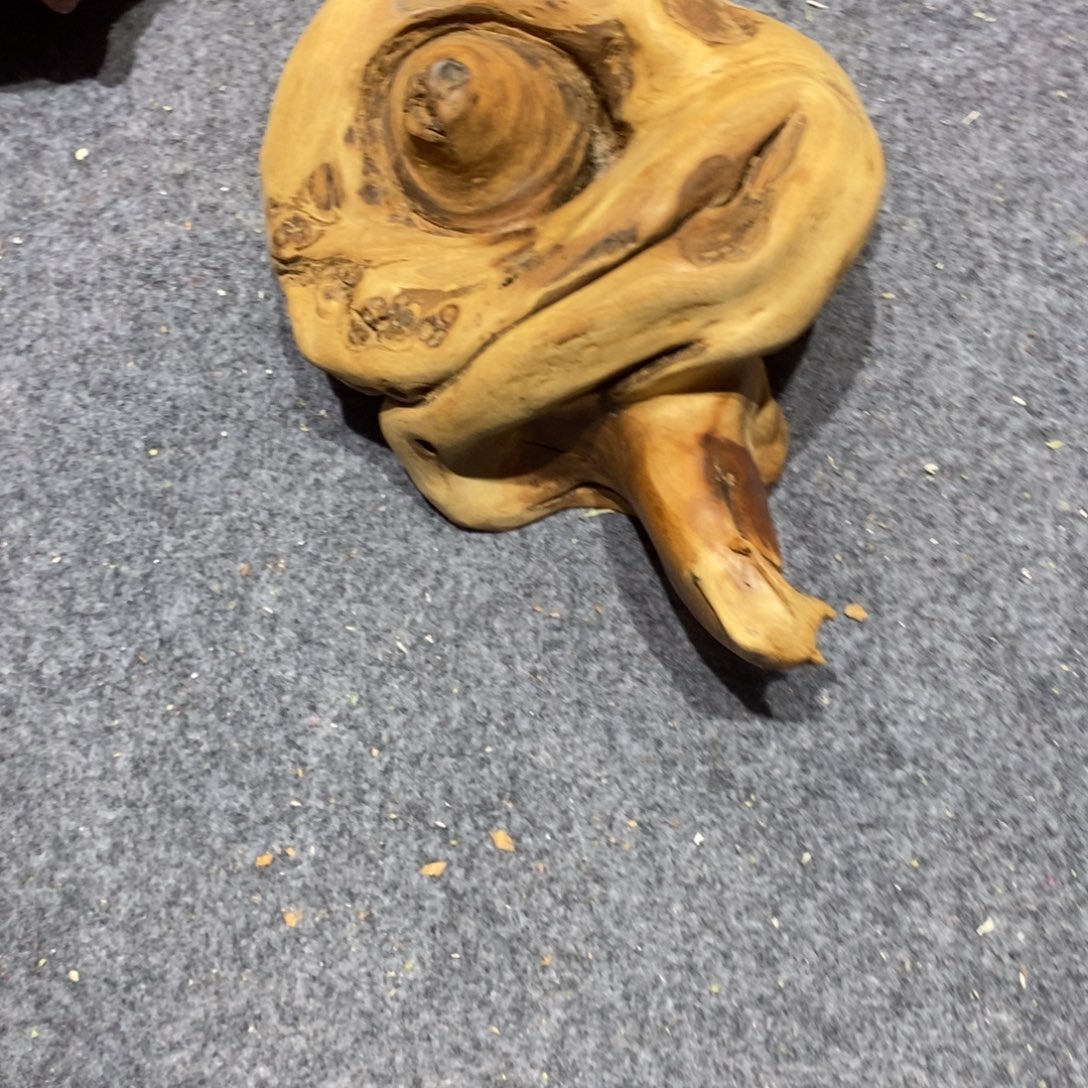 C****木木雕摆件蜗牛摆件