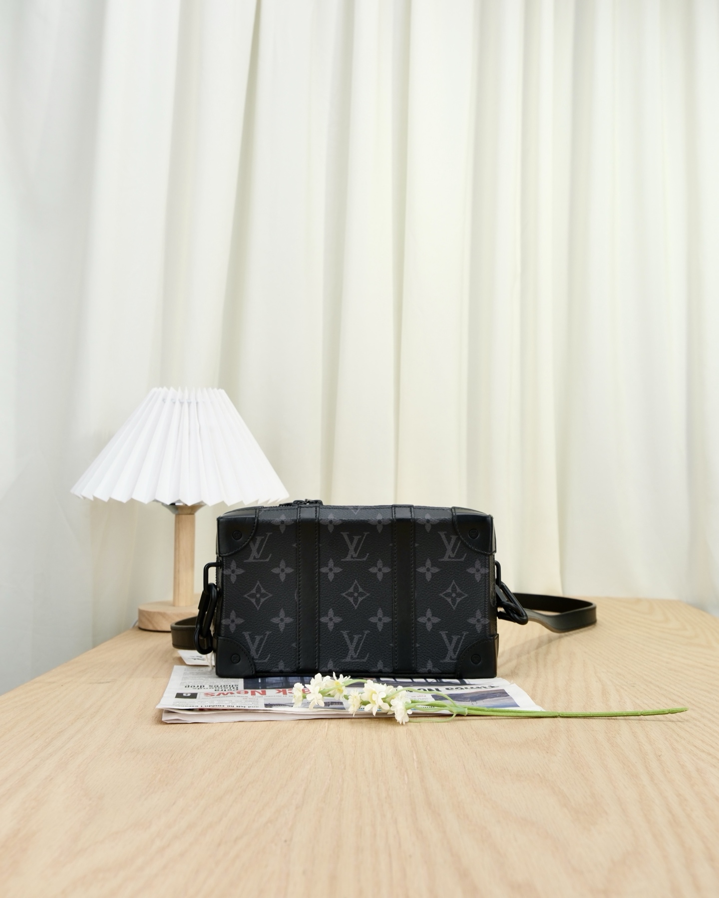 99新 LouisVuitton/路易威登 嘉壹(6672) Trunk 盒子包单肩斜挎包