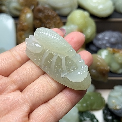 颈饰未镶嵌和田玉