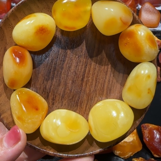 定制琥珀未镶嵌专属定制