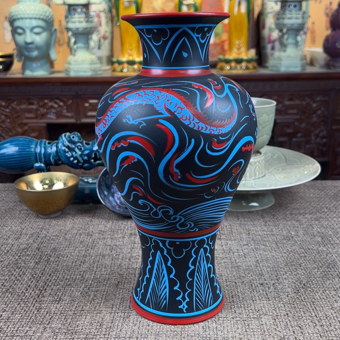 瓷片正能量陶瓷艺术品