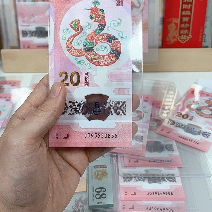 塑料蛇钞-0855——————