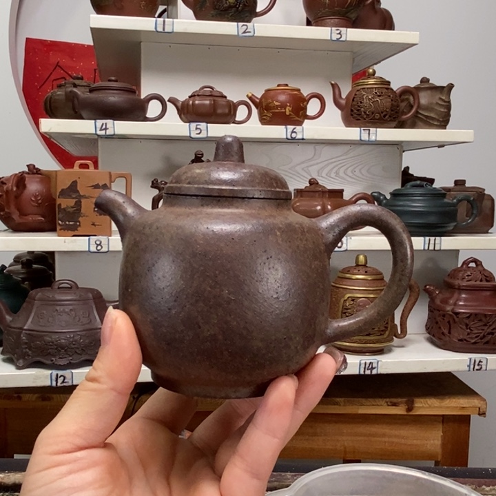 紫砂茶壶全手工制作