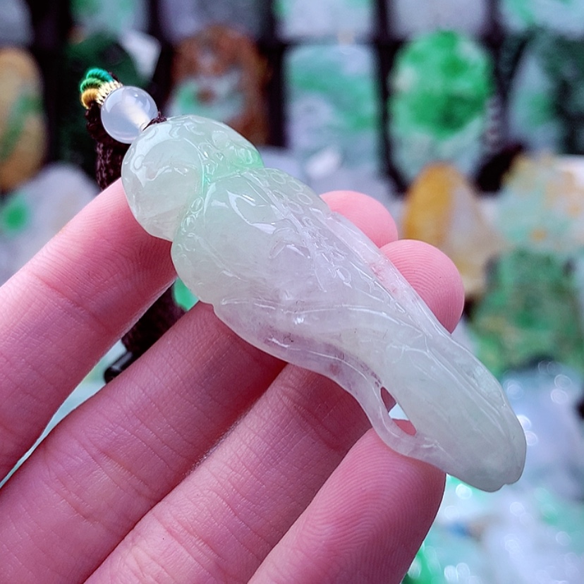 【闪购商品】翡翠颈饰未镶嵌挂件
