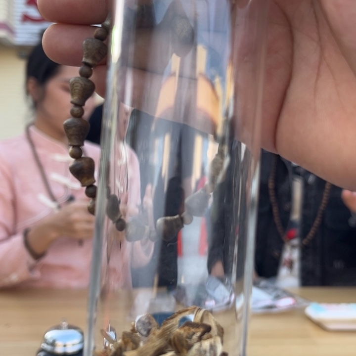 沉香碎屑沉香奇楠随型葫芦珠3克多样性发一