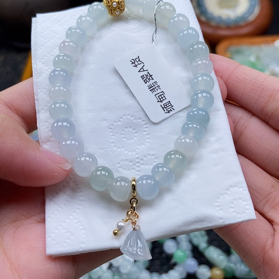 未镶嵌挂件翡翠闪