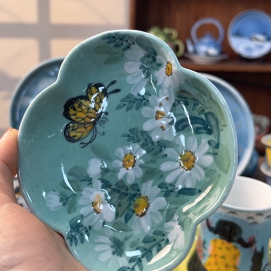 罐景德镇釉下手绘陶瓷