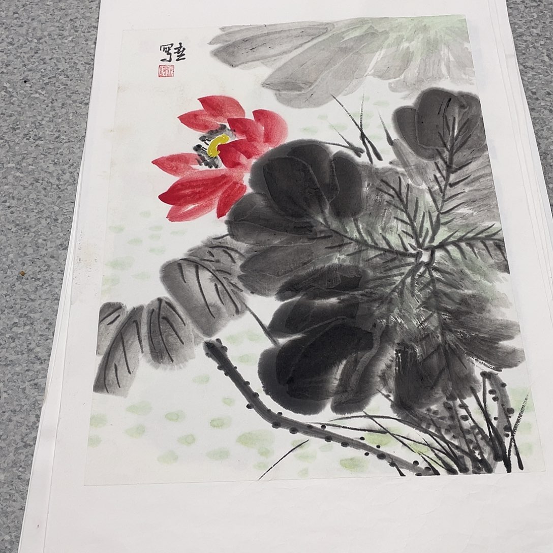 国画1.4平尺国画作品