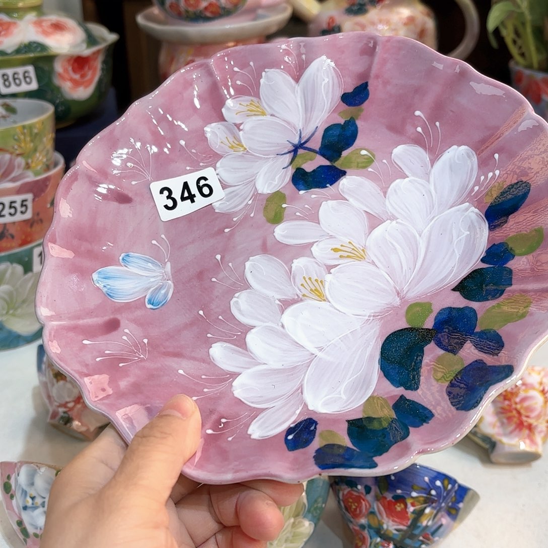 景德镇手绘高温釉下彩陶瓷茶具