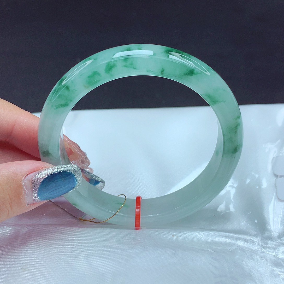 未镶嵌手镯翡翠56圈999