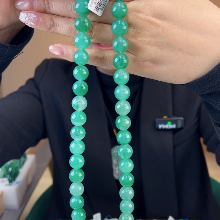 石英质玉项链未镶嵌13m m