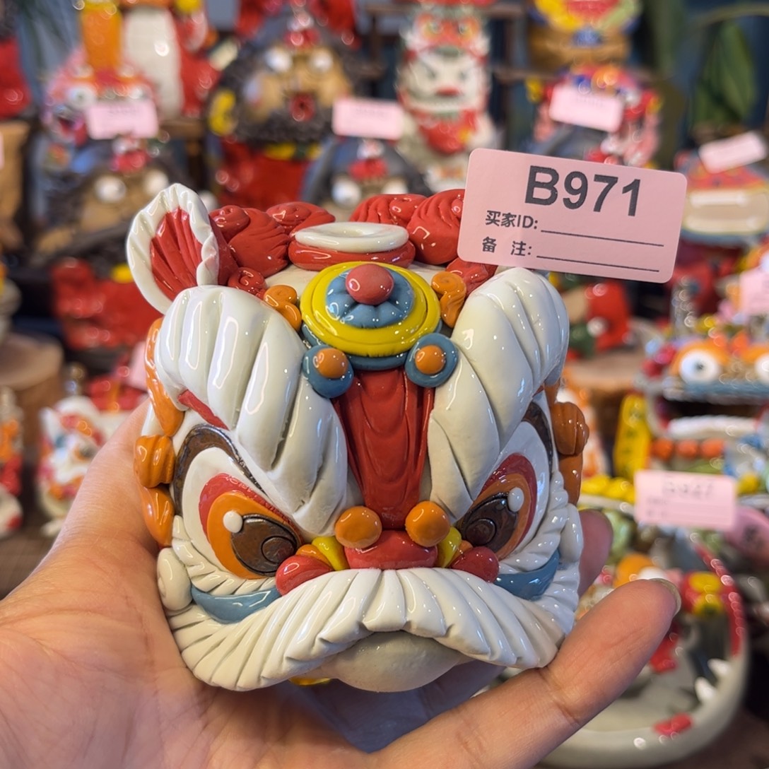 小***.泥塑纯手工茶宠摆件