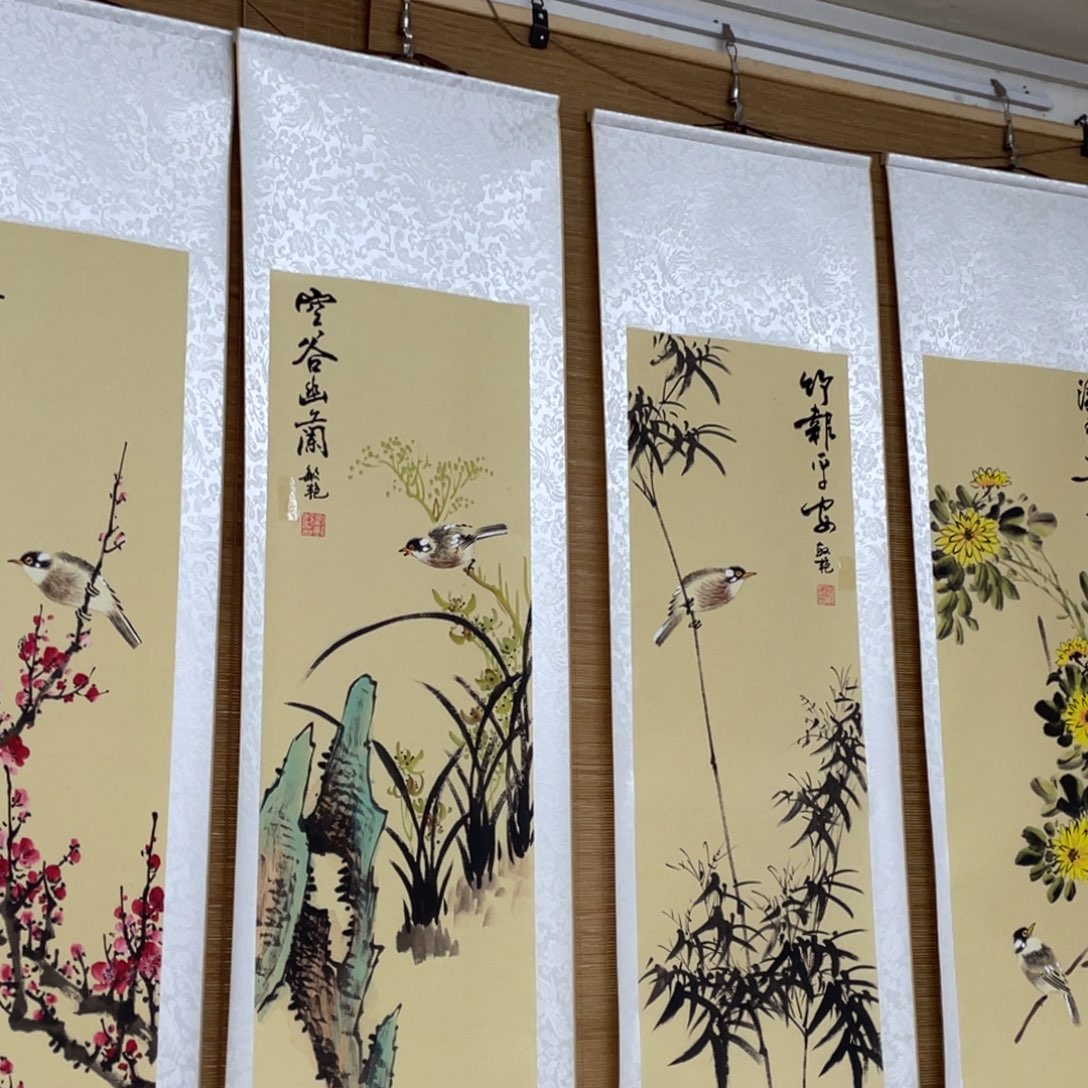 国画老师手笔手绘作品n