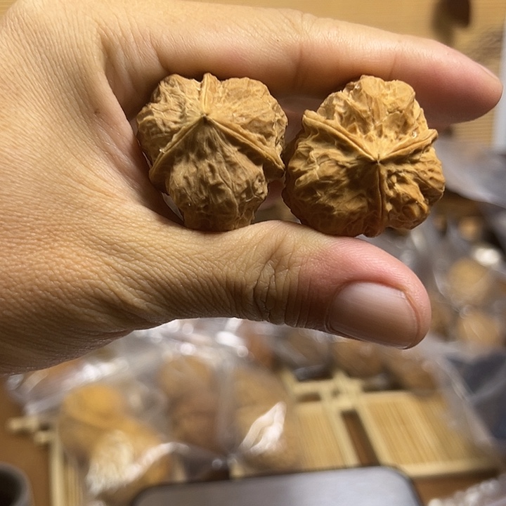 吊坠文玩核桃三棱16号