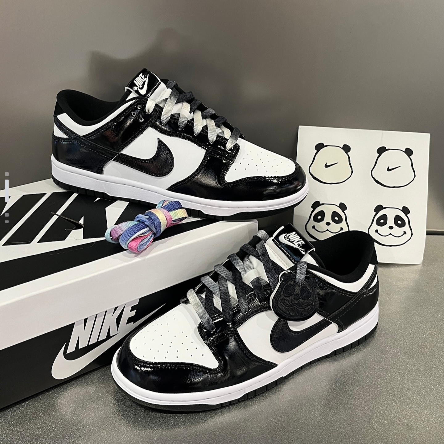 NIKE/耐克【四十周年纪念款】经典熊猫Dunk Low 男款板鞋 HQ1965100