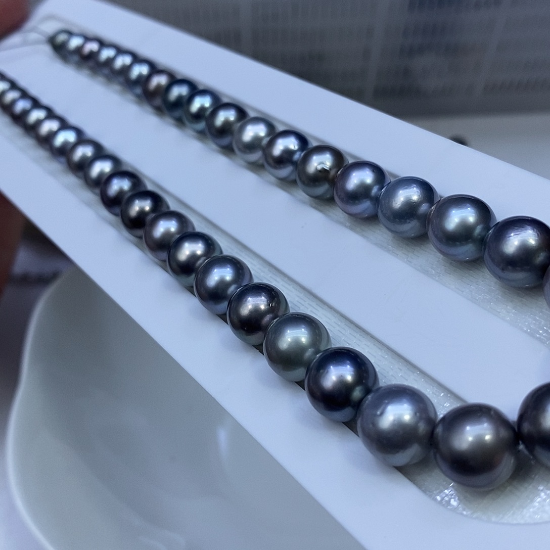 银S925镶嵌颈饰海水珍珠