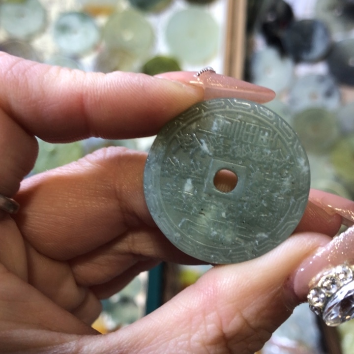 岫玉岫玉挂件未镶嵌