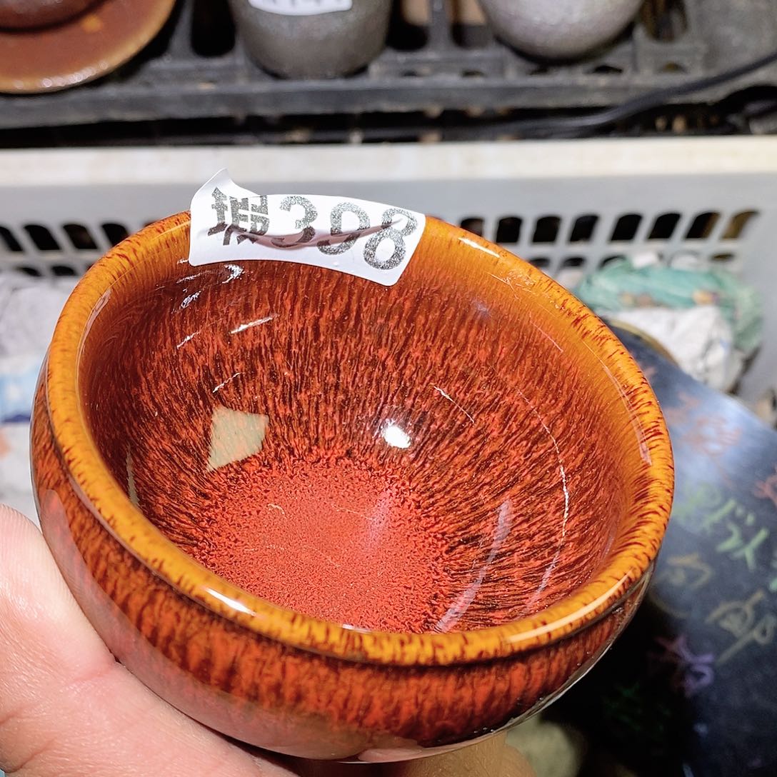 茶盏微瑕建盏主人杯子