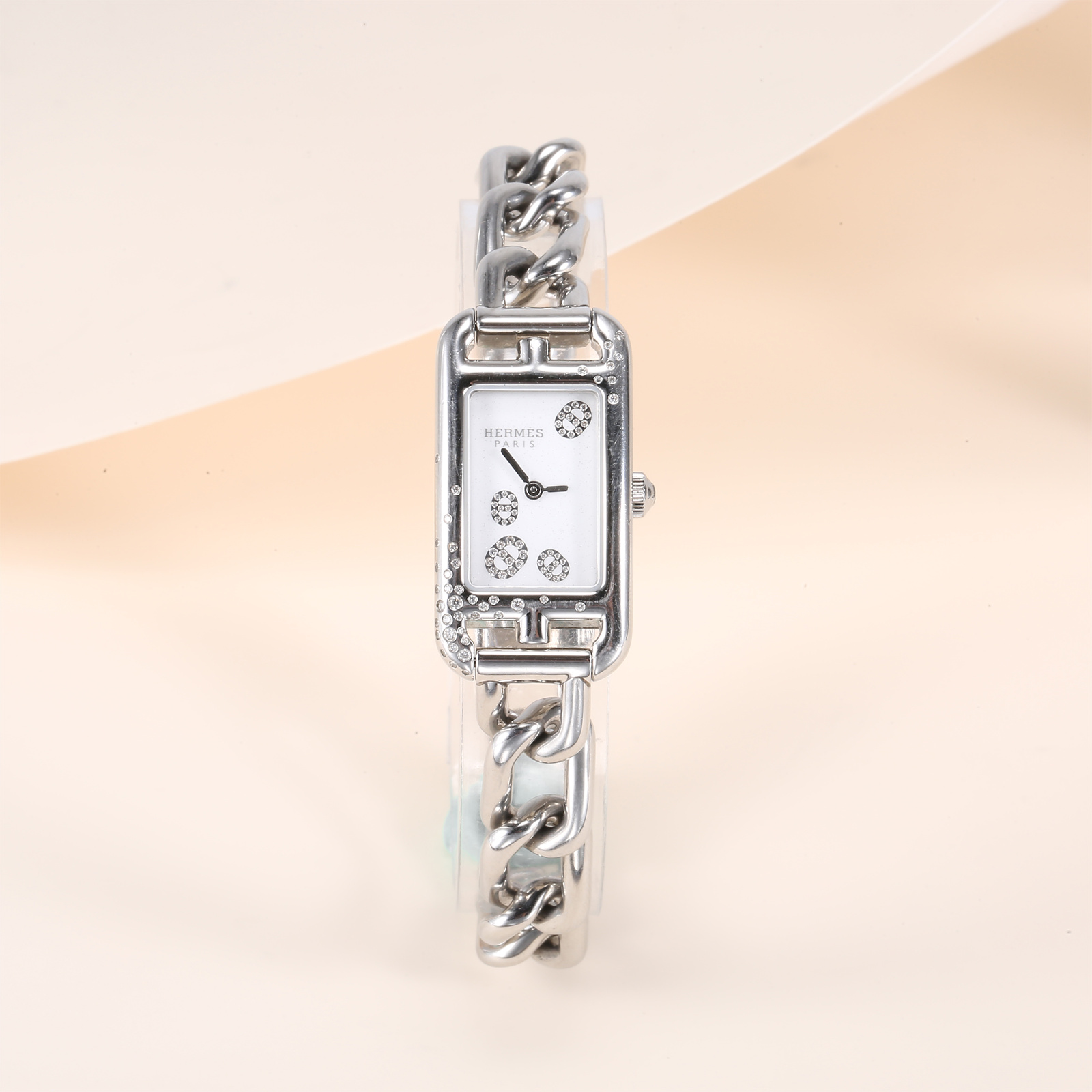 99新 Hermes/爱马仕 小花6欢NANTUCKET系列W049590WW00表-17x23mm