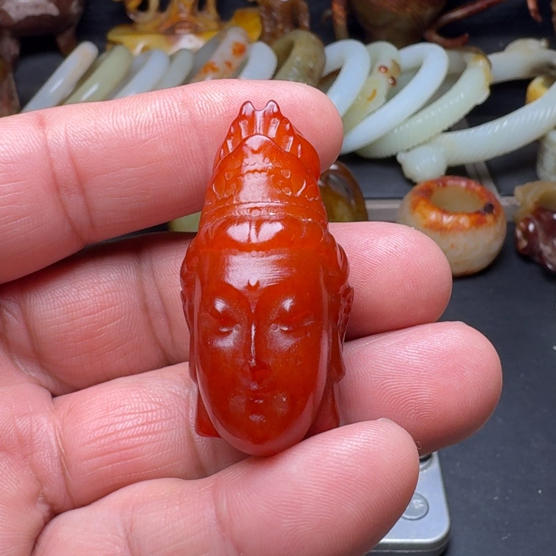 和田玉挂件未镶嵌