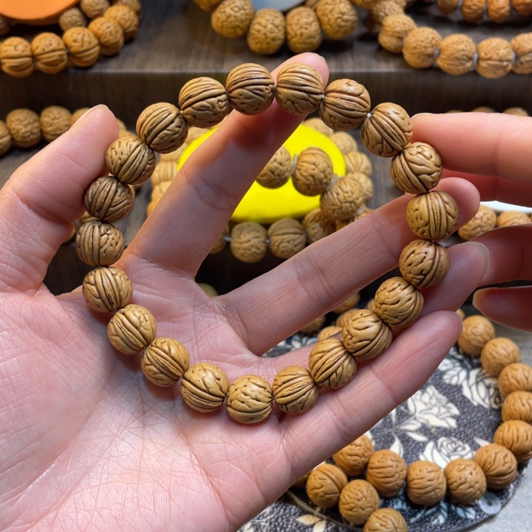 桃核手串野生小金豆