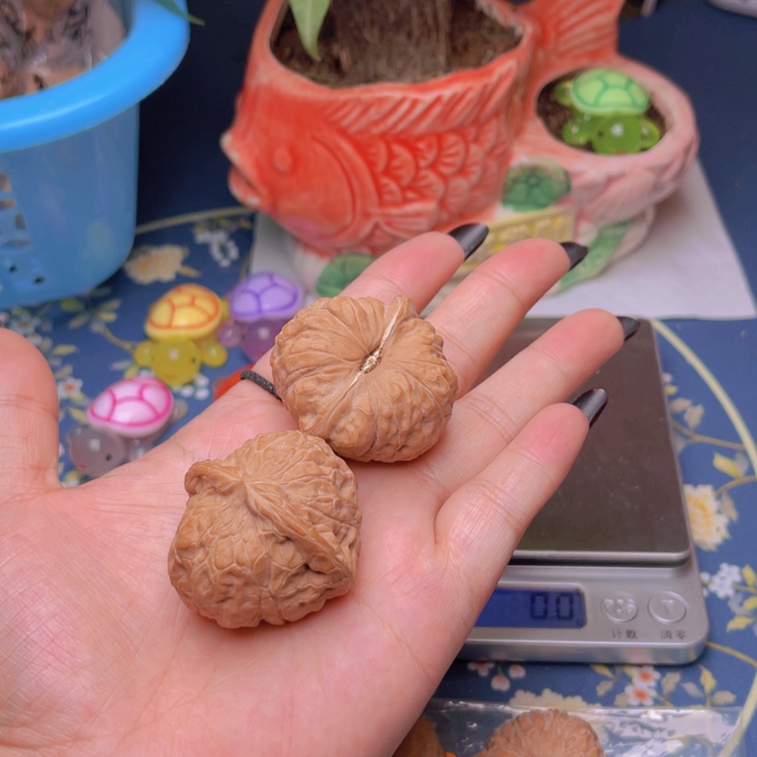 文玩核桃把件七*南瓜墩39