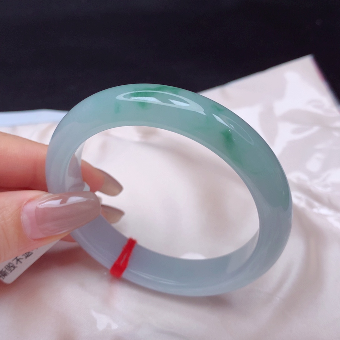 翡翠手镯未镶嵌手镯55