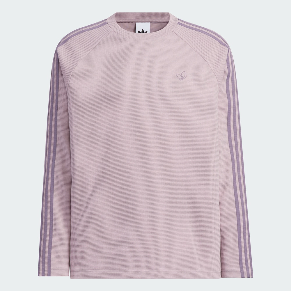 adidas/阿迪达斯官方正品爆款华夫格运动长袖圆领T恤KH1176