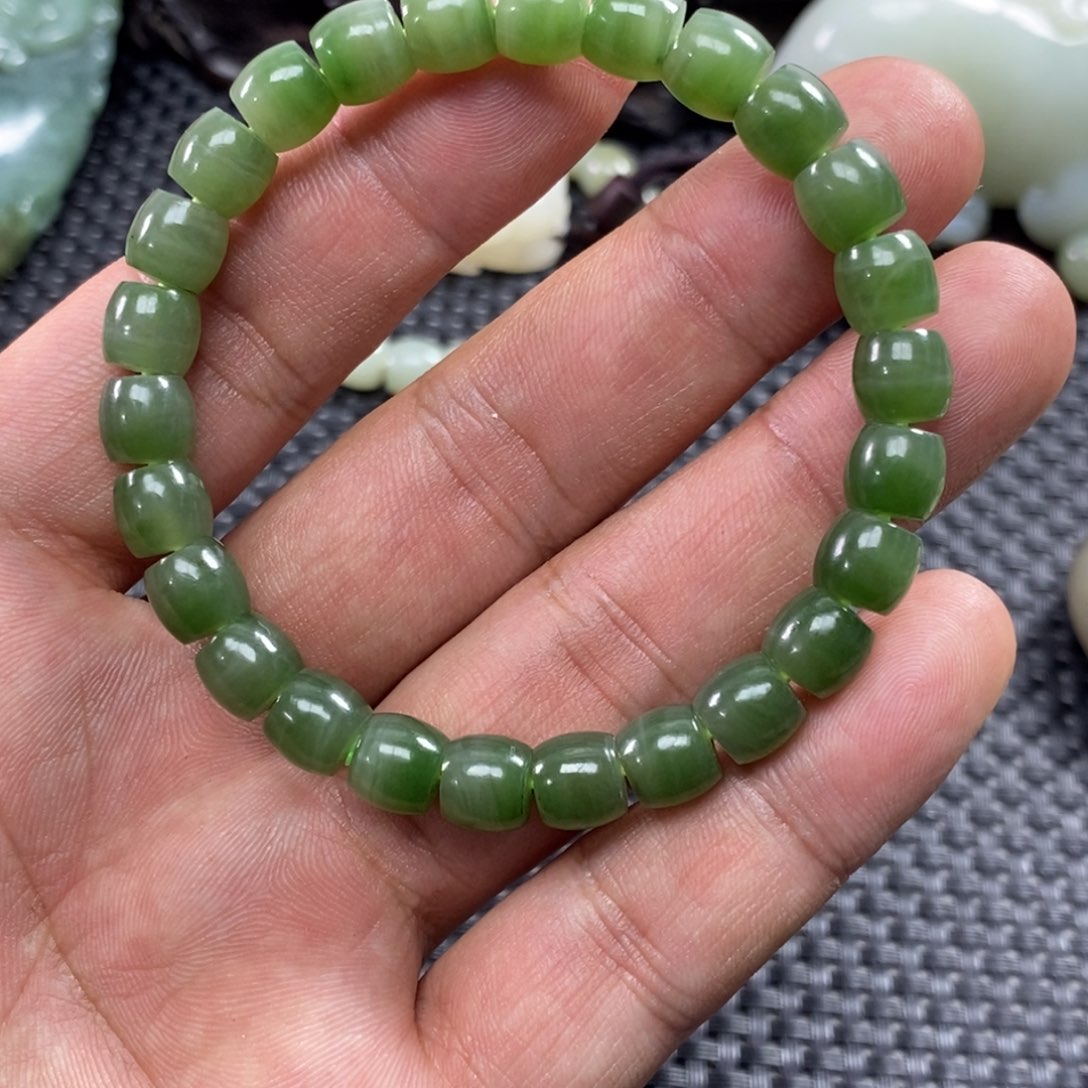 和田玉手链未镶嵌