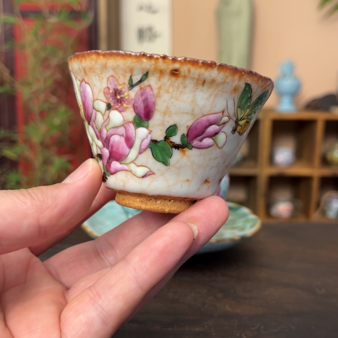 杯景德镇纯手工手绘陶瓷