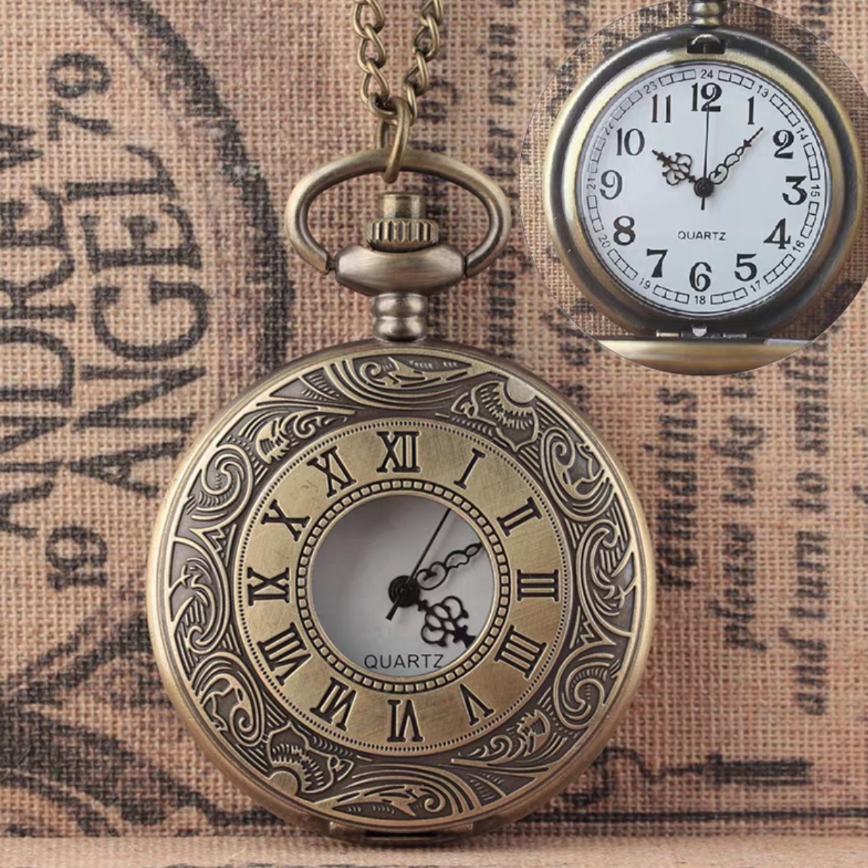复古怀表机械表老式男士怀表礼物