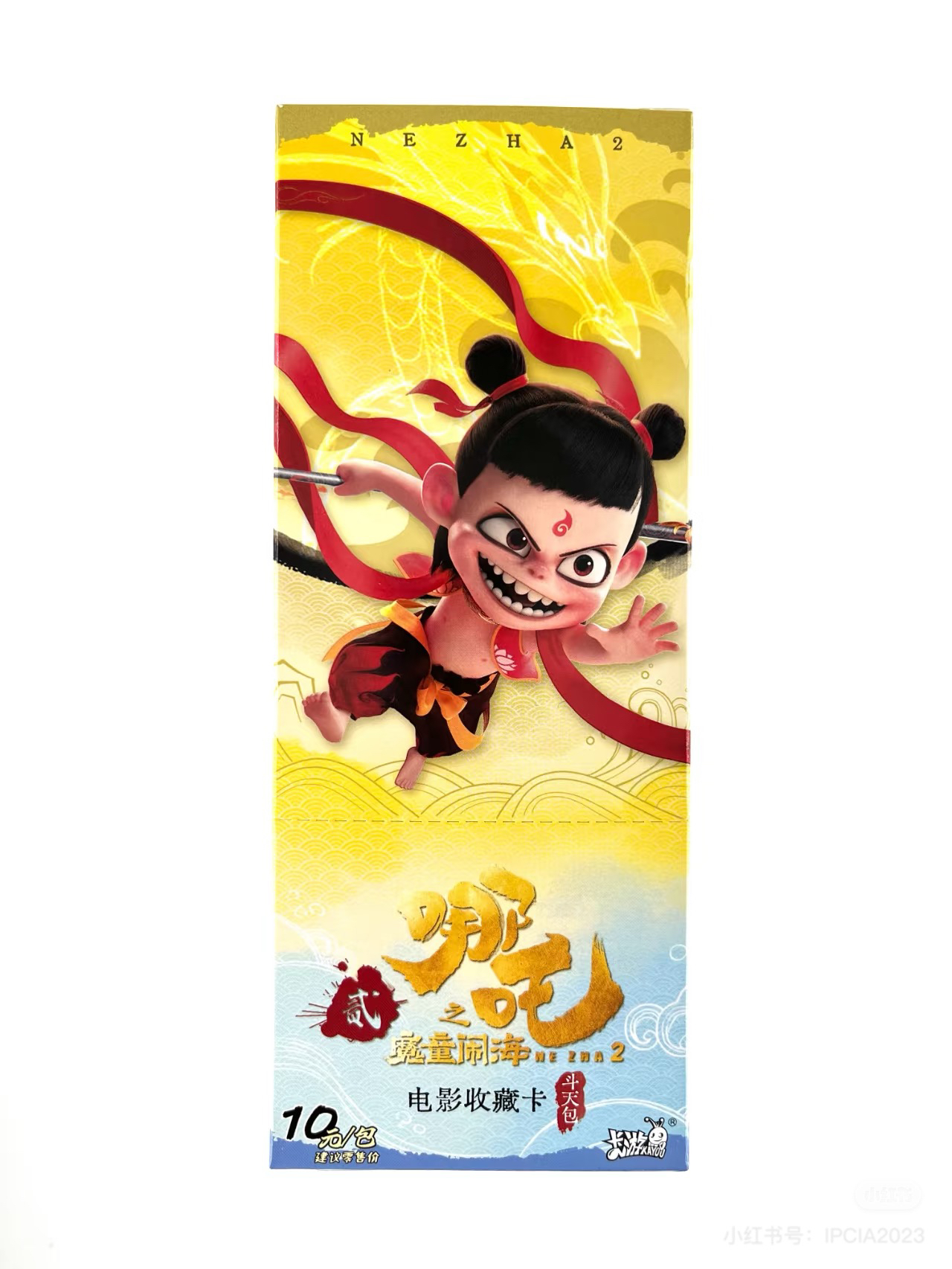 柯柯【QDR】哪吒魔童闹海斗天包影视收藏卡牌盲盒/默认待拆