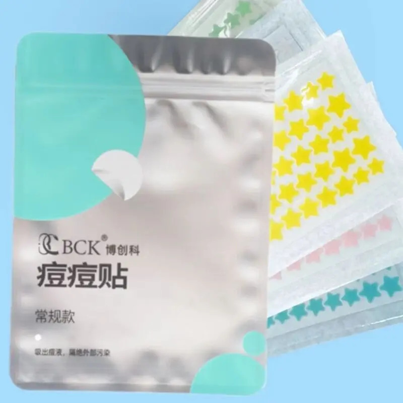 星星痘痘贴水胶可爱舒缓遮瑕亲肤防水青春痘学生上镜装饰贴
