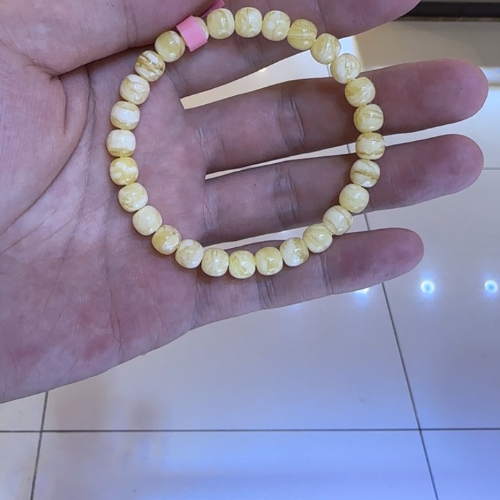 手链琥珀未镶嵌蜜蜡