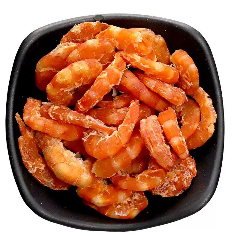 【足干大号九节虾仁】去壳新鲜烤虾干特级即食野生大虾仁干货（足干）