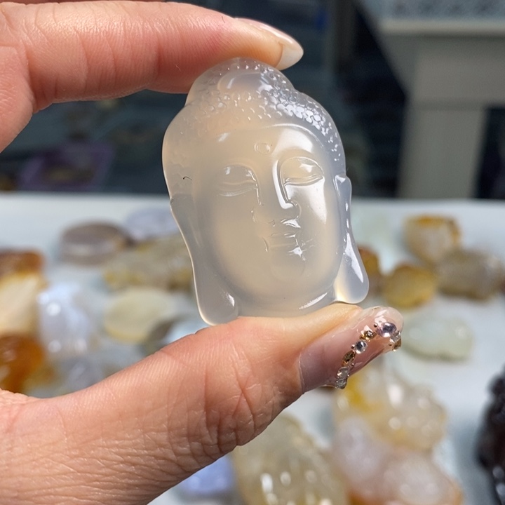 玛瑙/玉髓吊坠(不含链)未镶嵌