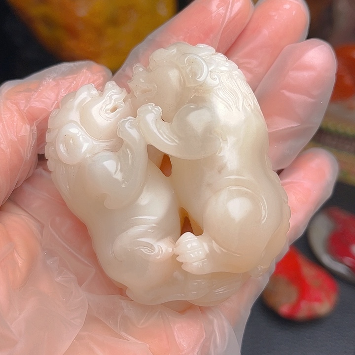 昌化石昌化冻石精品把件