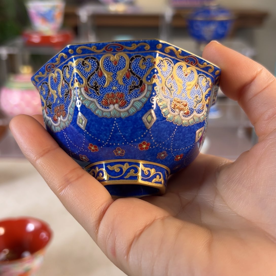 莺**生纯手工手绘 高端茶器