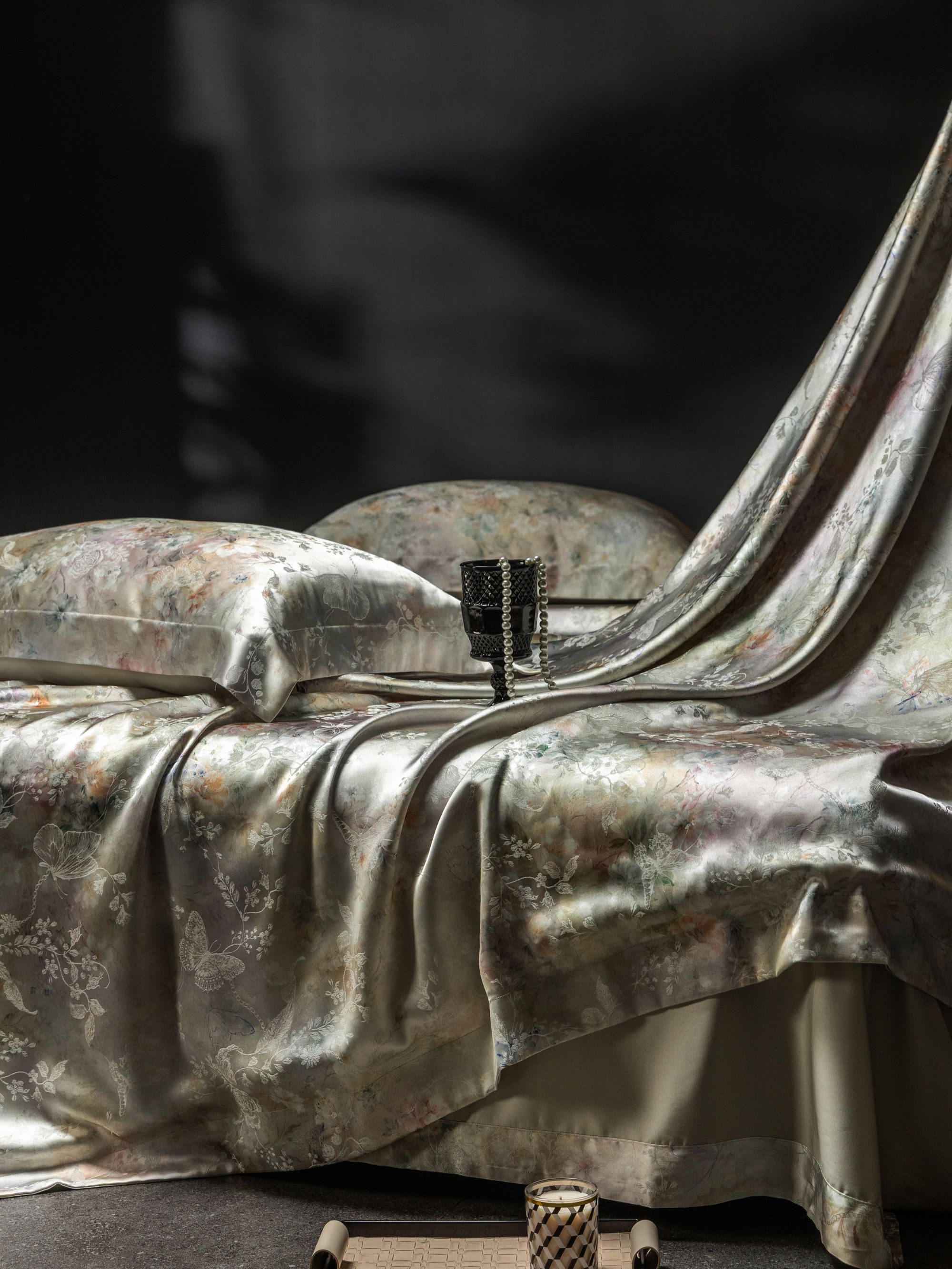 KX  高端款  鎏金浮影  四件套  数码色织线下小富婆款