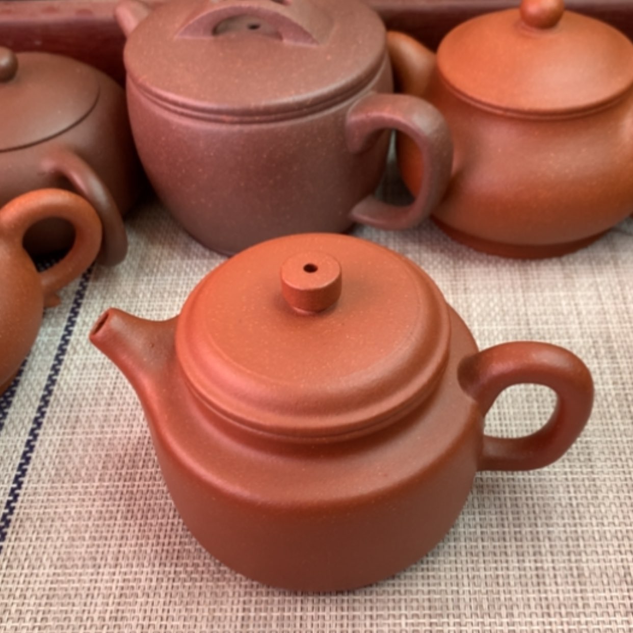 【闪购商品】紫砂茶壶220CC微瑕半手工制作