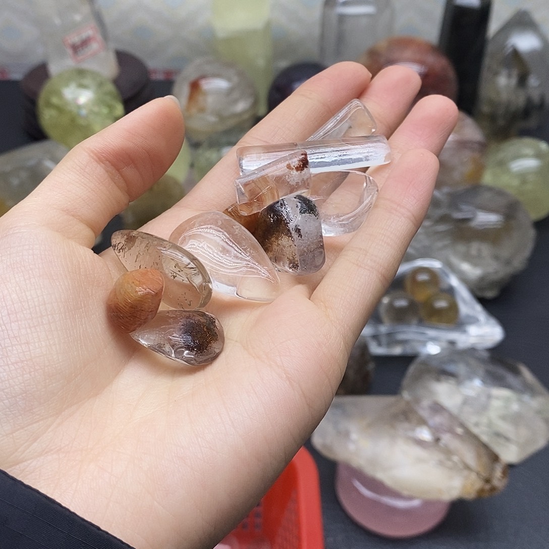 未镶嵌珠宝半成品水晶115水晶石