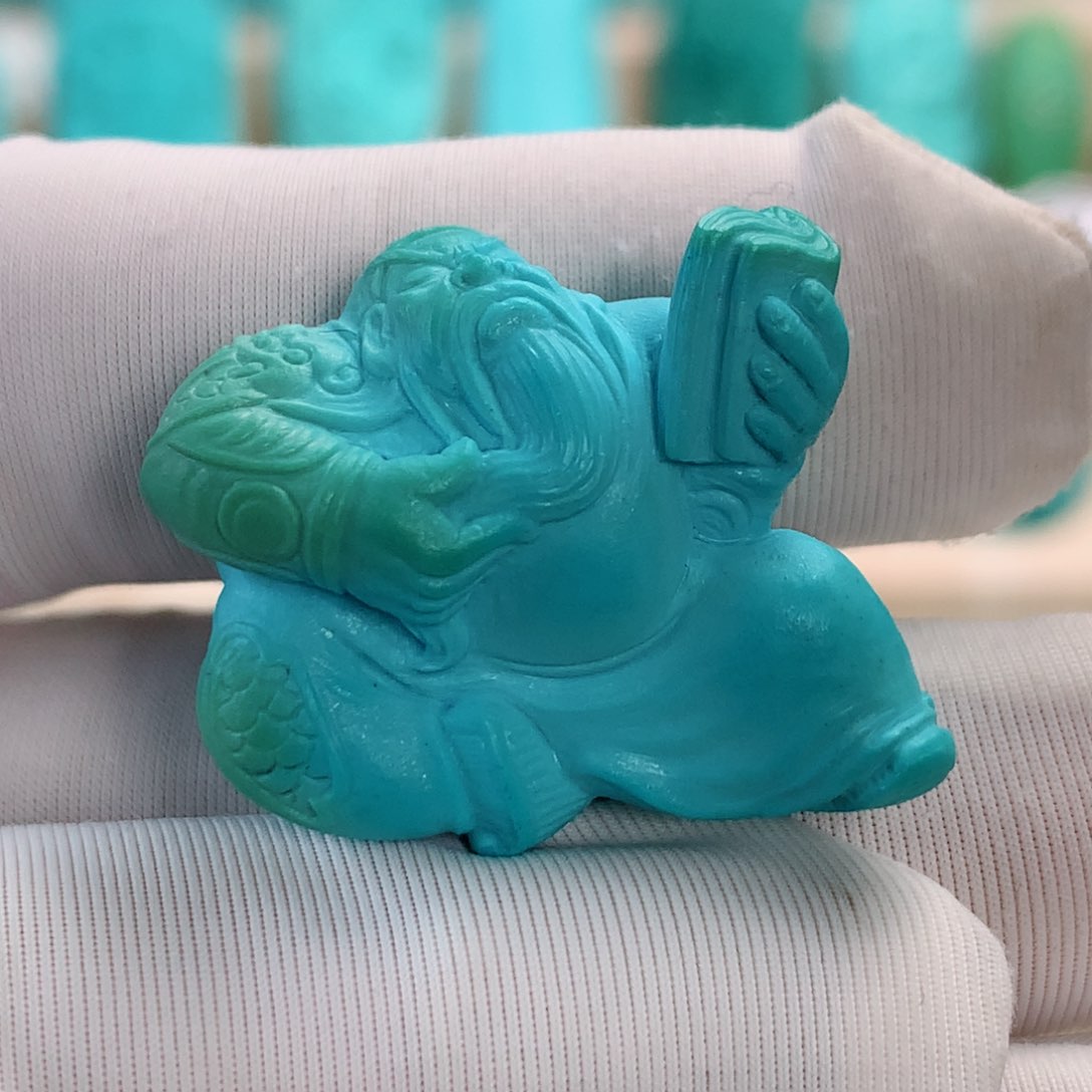 绿松石挂件未镶嵌