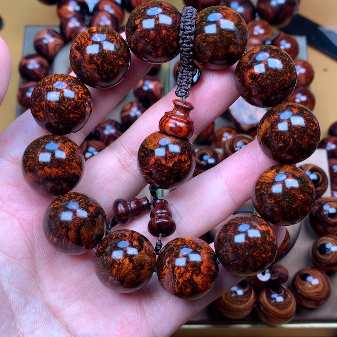 黄花梨/降香黄檀黄花梨手串2.0