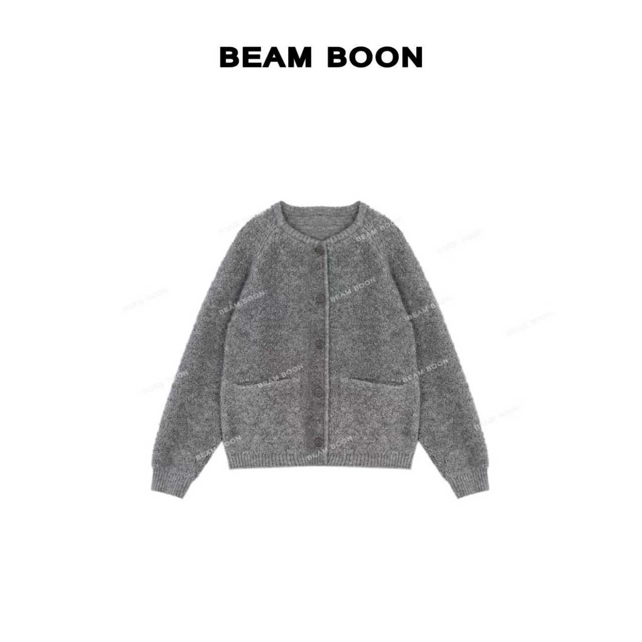 【圈圈小羔羊12】澳洲美利奴羊毛混纺云朵绒双口袋软糯藏肉外套 